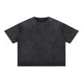 Mineral Wash Boxy Cotton T-Shirt