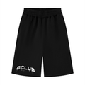 Unisex Raw Edge Fleece Shorts