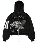 8CLUB "ilovemoney" Zip Hoodie